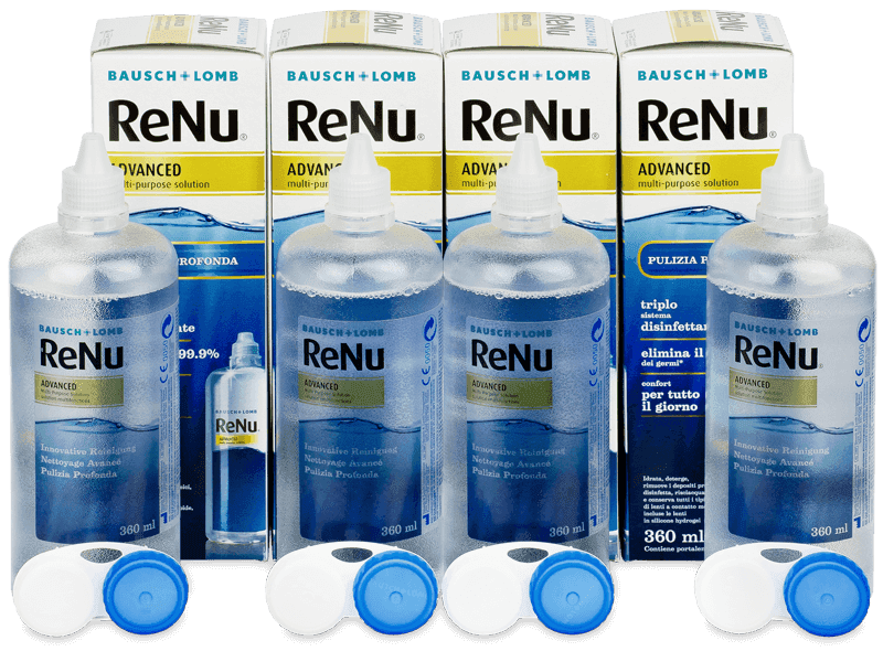 Soluzione ReNu Advanced 4 x 360 ml 