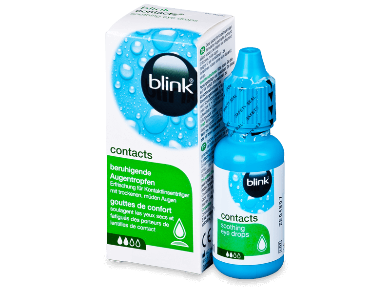 Gocce oculari Blink Contacts 10 ml 