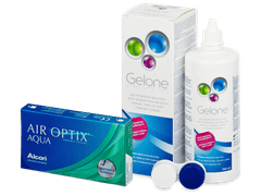 Air Optix Aqua (6 lenti) + soluzione Gelone 360 ml