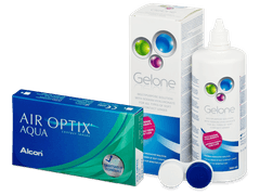 Air Optix Aqua (6 lenti) + soluzione Gelone 360 ml