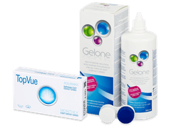 TopVue Monthly (6 lenti) + soluzione Gelone 360 ml